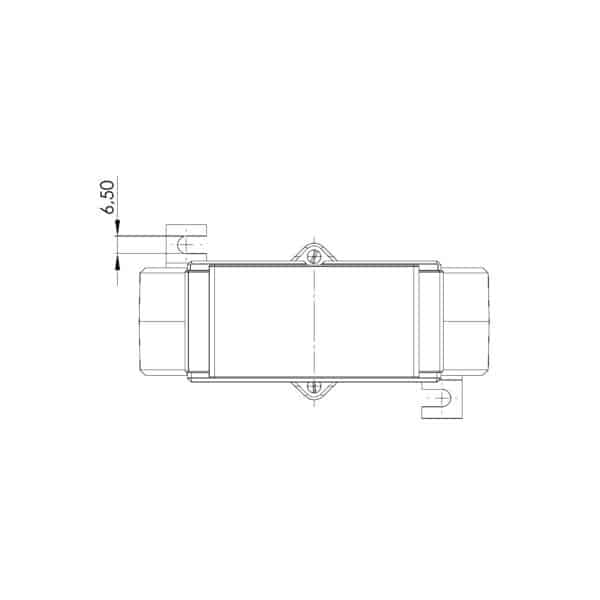 ASK 101.4 ASK plug-in current transformer, technical drawing 1