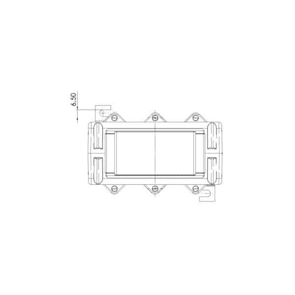 ASK 105.6N ASK plug-in current transformer, technical drawing 1