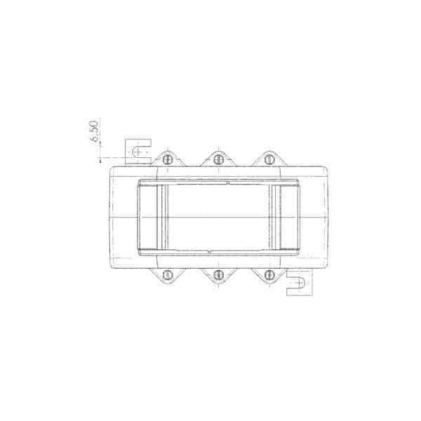 ASK 105.6 ASK plug-in current transformer, technical drawing 1