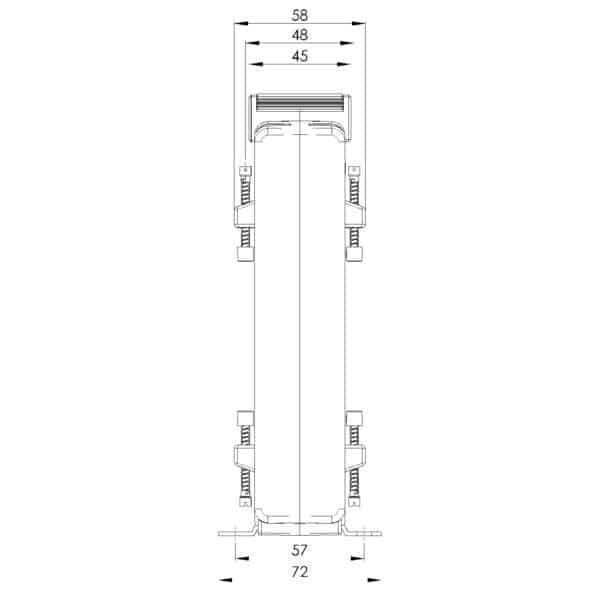 ASK 127.4 ASK plug-in current transformer, technical drawing 2