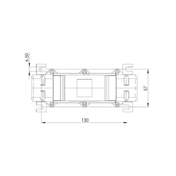 ASK 127.4 ASK plug-in current transformer, technical drawing 1