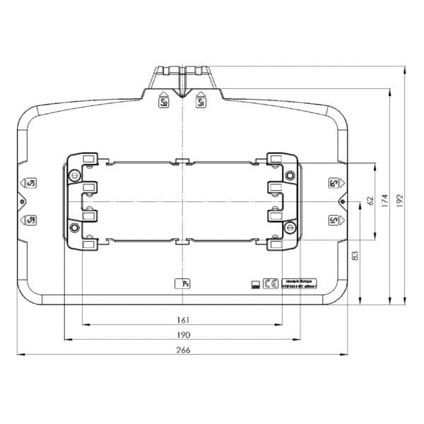 ASK 165.5 ASK plug-in current transformer, technical drawing 3