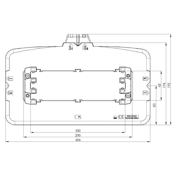 ASK 205.5 ASK plug-in current transformer, technical drawing 3