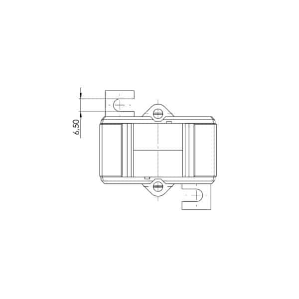 ASK 31.3 ASK plug-in current transformer, technical drawing 1