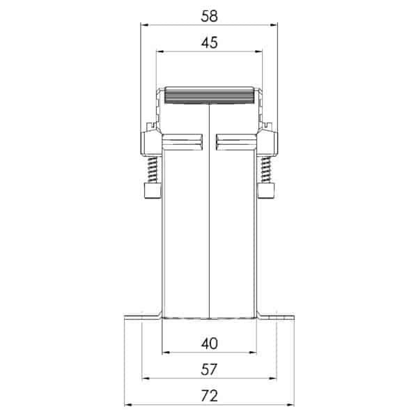 ASK 51.4 ASK plug-in current transformer, technical drawing 2