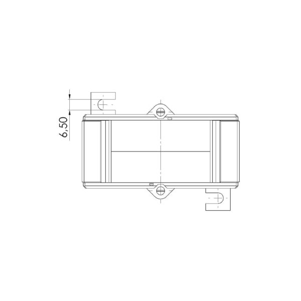 SASK 61.4, SASK – Protective current transformer, technical drawing 1