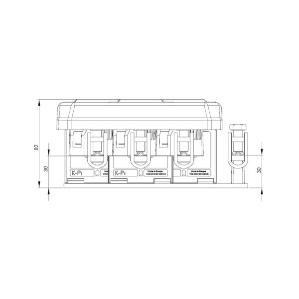 EASKD 21.3, EASKD / EWSKD – current transformer set for billing measurements, technical drawing 1