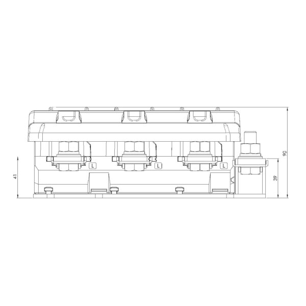 EASKD 31.8, EASKD / EWSKD – current transformer set for billing measurements, technical drawing 1