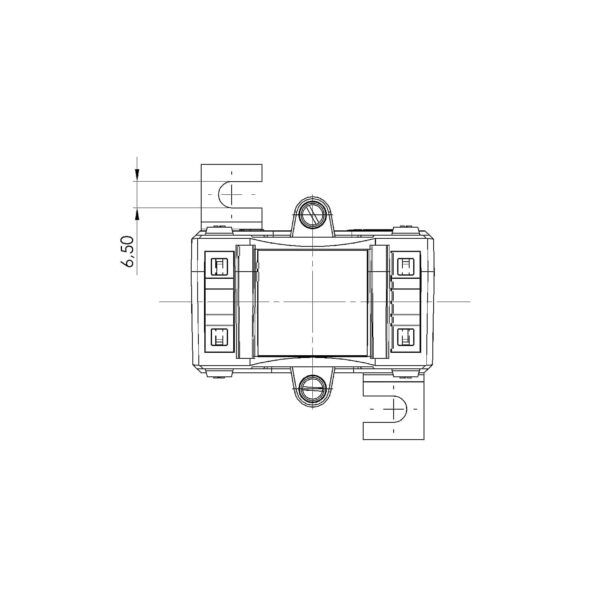 CTB 31.35, CTB – plug-in current transformer, technical drawing 1