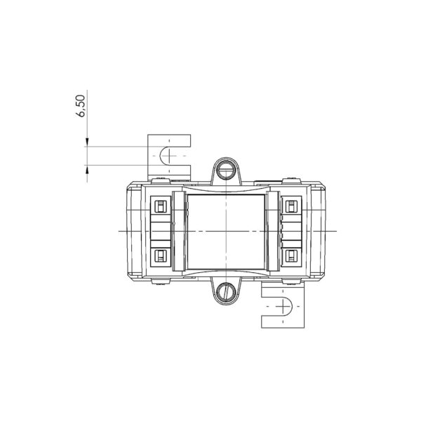 CTB 41.35, CTB – plug-in current transformer, technical drawing 1