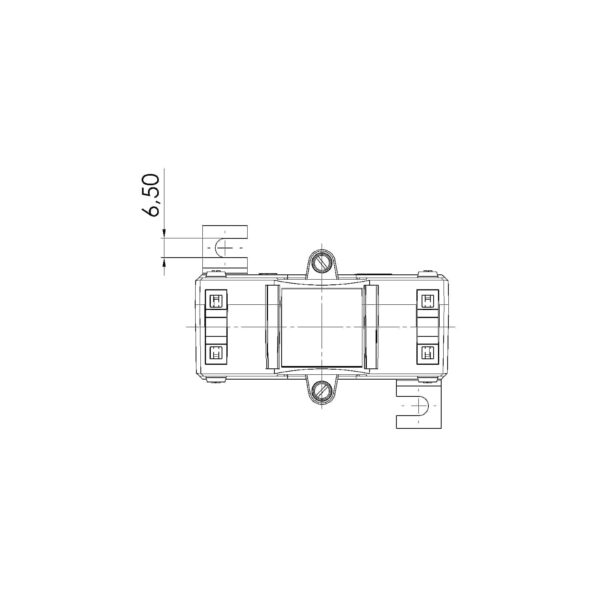 CTB 51.35, CTB – plug-in current transformer, technical drawing 1