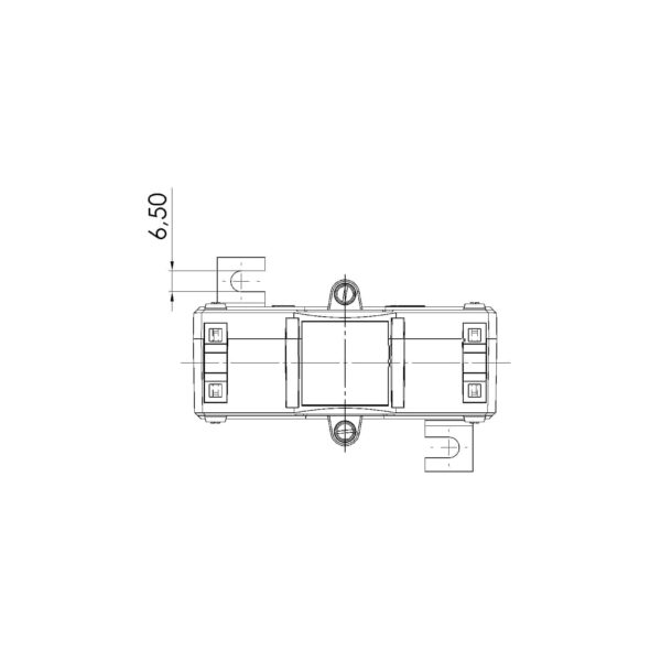 CTB 61.35, CTB – plug-in current transformer, technical drawing 1