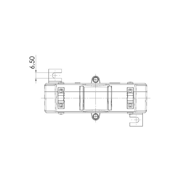 CTB 81.35, CTB – plug-in current transformer, technical drawing 1