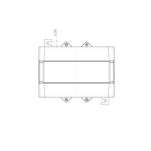 SASK 61.10, SASK – Protective current transformer, technical drawing 1