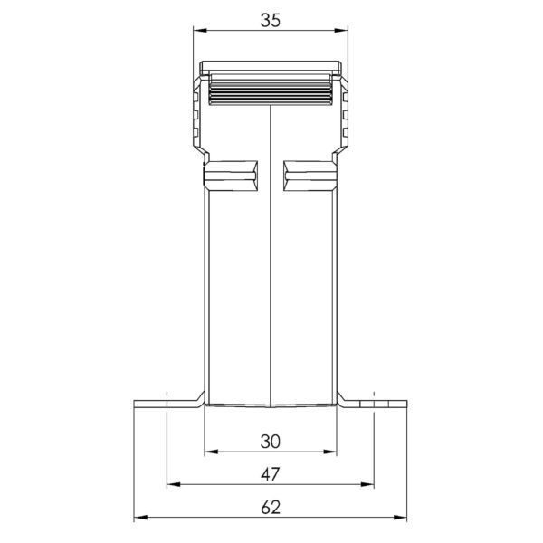 WSK 30 WSK – Winding current transformer technical drawing 2