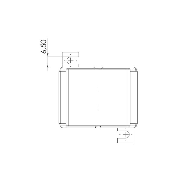 WSK 40N WSK – Winding current transformer technical drawing 1