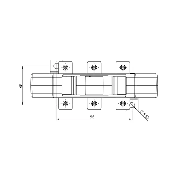 ASK 127.3 4 ASK 127.3 ASK plug-in current transformer, technical drawing 1