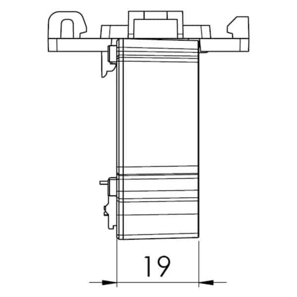 CTM – Ministromwandler, CTM 7 technische Zeichnung 1