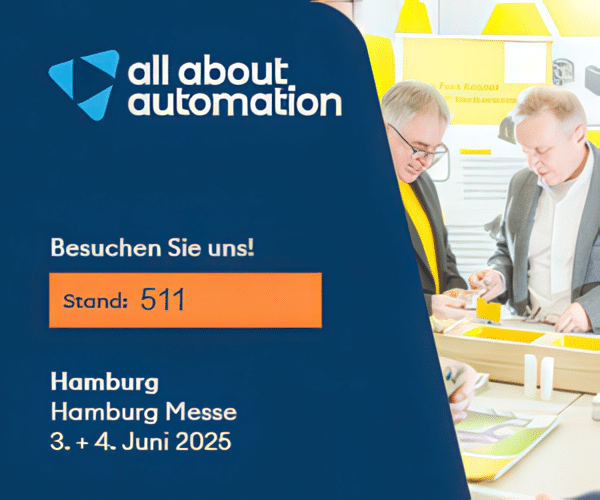Messelogo all about Automation Hamburg 3. + 4. H´Juni 2025